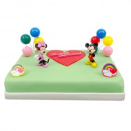 Mickey & Minnie Marsepeintaart bezorgen in Amsterdam